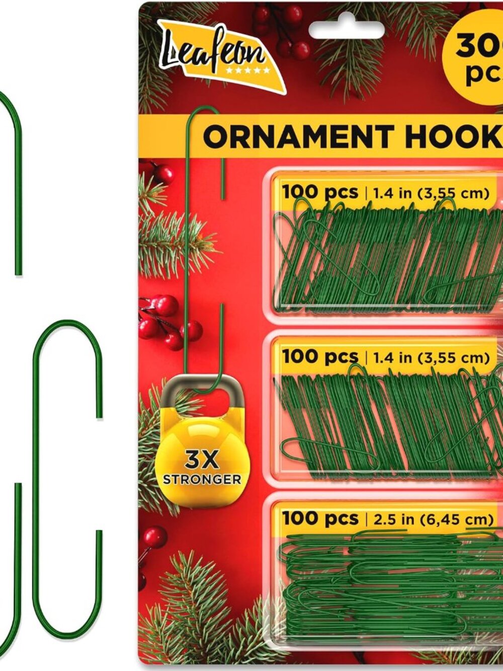 300 Pack Christmas Ornament Hooks for Christmas Tree Decoration – The Best Holid